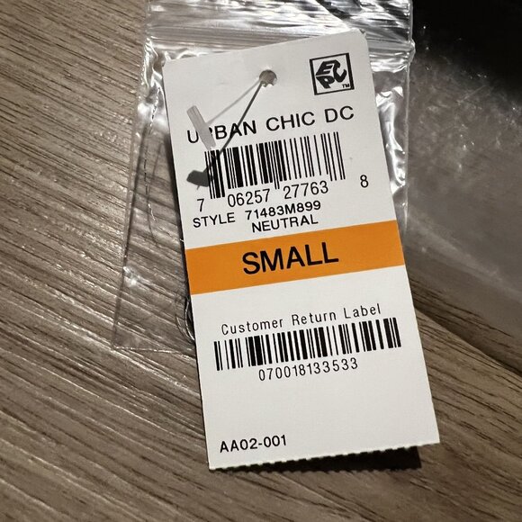 NWT INC International Concepts Neutral Colorblock Sweater Ivory black silver Kni - Picture 6 of 10